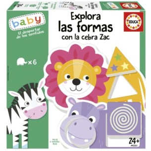 Explora les formes amb la Zebra Zac 2