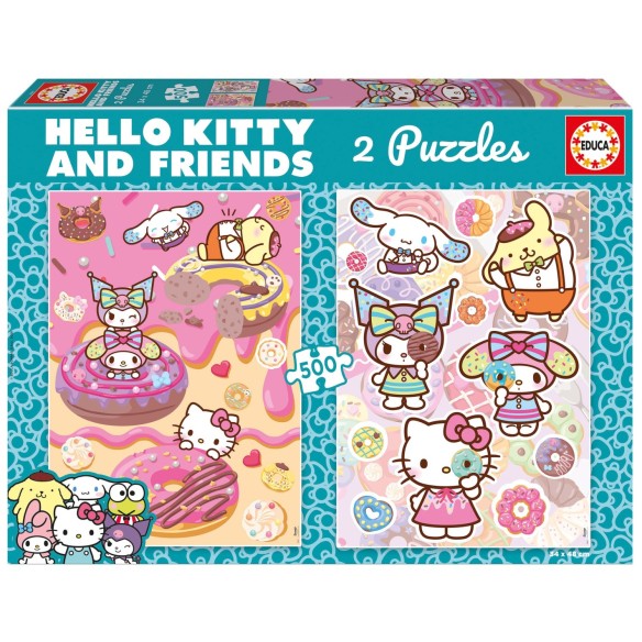 2x500 Hello Kitty e Amigos Donuts