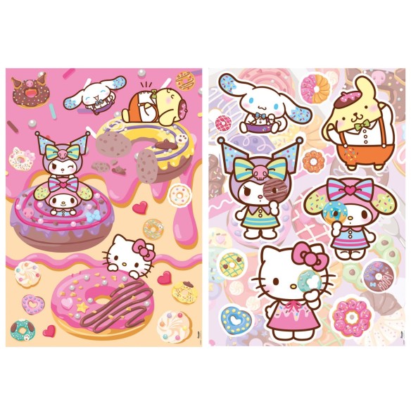 2×500 Hello Kitty y Amigos Donuts