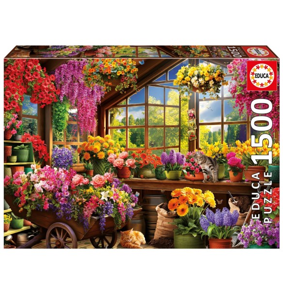 1500 Cabana de Jardinagem