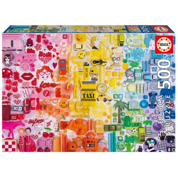 500 Collage de Colors