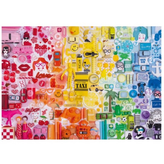 500 Collage de Couleurs