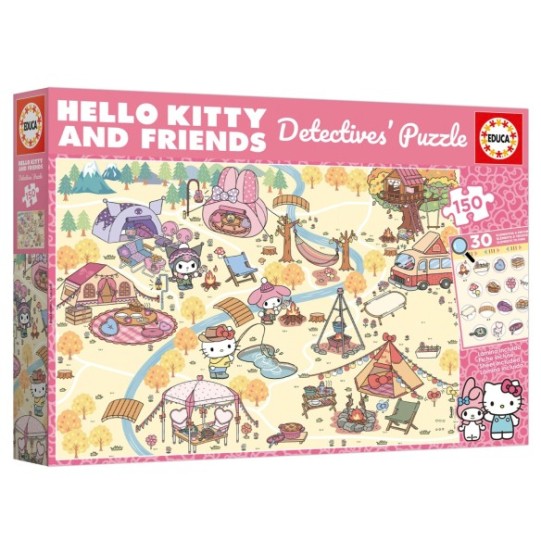 Detective Puzzle 150 Hello Kitty & Friends