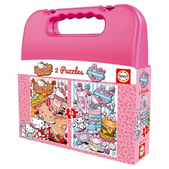 Maletín (2x48) Hello Kitty & Friends
