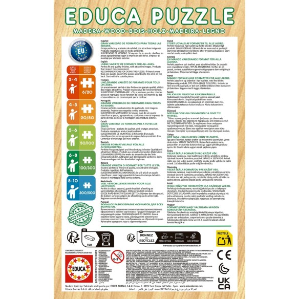 100 Puzzle de madeira Kuromi