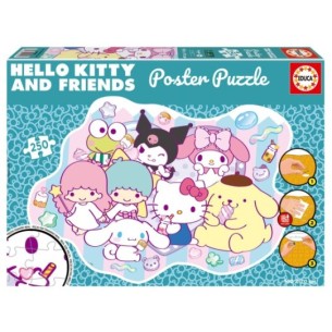 250 Poster Puzzle Hello Kitty &  Friends 2