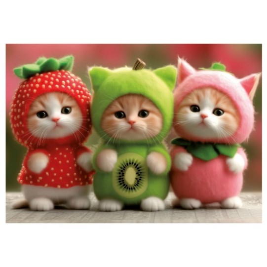 200 chatons de fruits