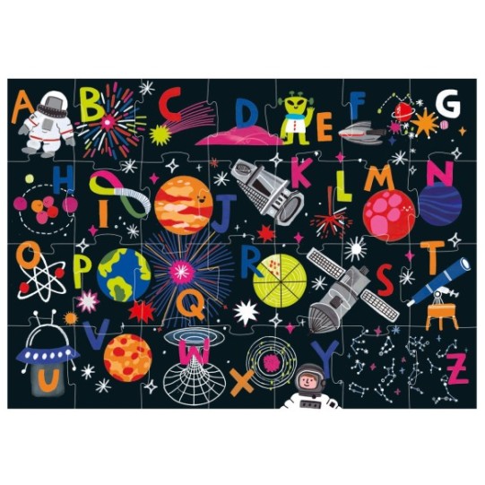 ALPHABET PUZZLE SPACE