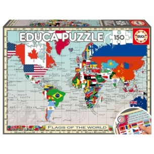 150 GeoPuzzles Drapeaux du Monde 2