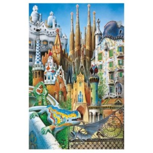 1000 Gaudí, Collage "Miniature" 2
