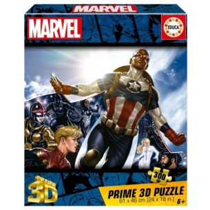 300 Marvel 3D Lenticular Puzzle