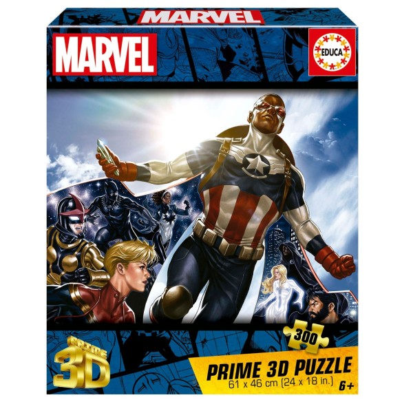 300 Marvel 3D Lenticular Puzzle