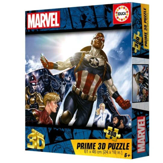 300 Marvel 3D Lenticular Puzzle