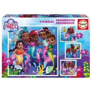 Puzzles Progresivos Ariel 12+16+20+25