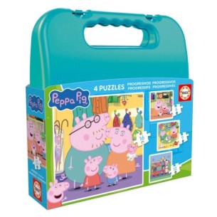 Maleta Progresivos Peppa Pig 6+9+12+16