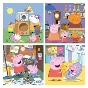 Puzzles progresivos Peppa Pig 12+16+20+25 2