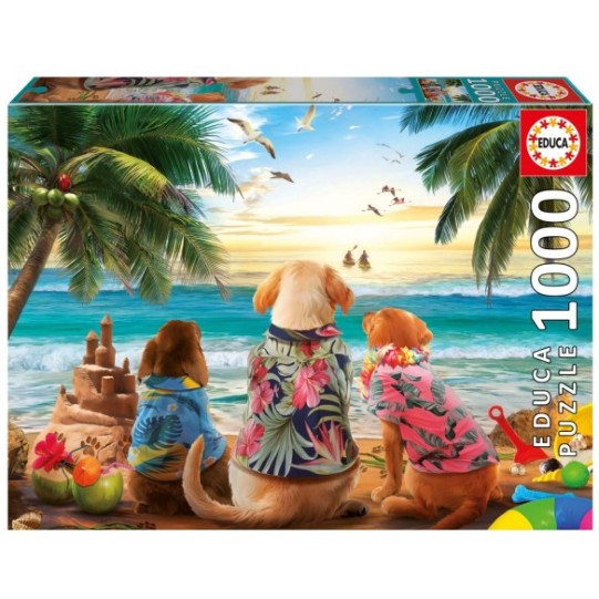 1000 Dogs on the beach