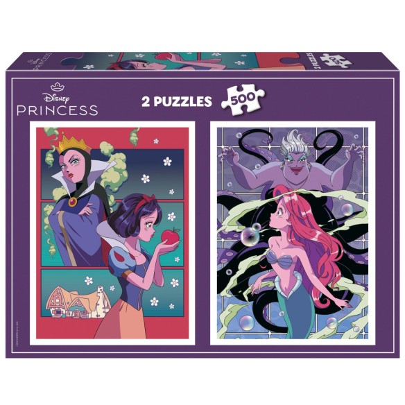 2x500 Disney Villains & Princess