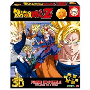 500 Dragon Ball 3D Lenticular Puzzle