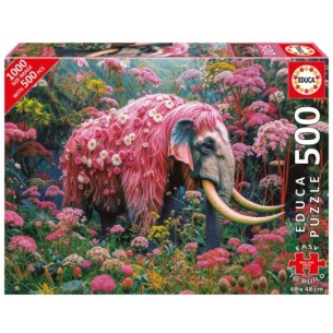 500 Plus Éléphant Fleuri