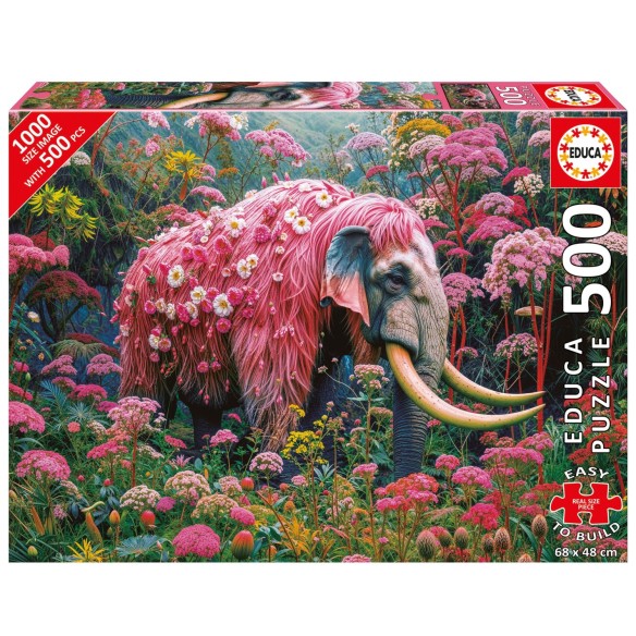 500 Plus Elefante Floral