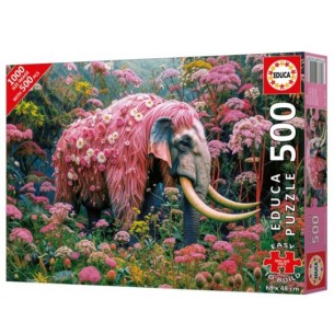500 Plus Elefant Floral 2