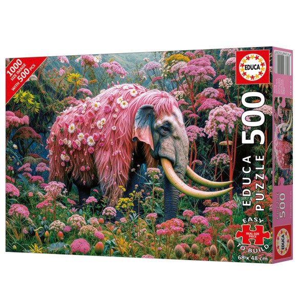 500 Plus Elefant Floral