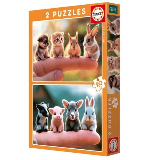 2x20 Bébés Animaux