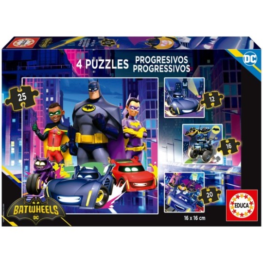 Progresivos Batwheels 12+16+20+25
