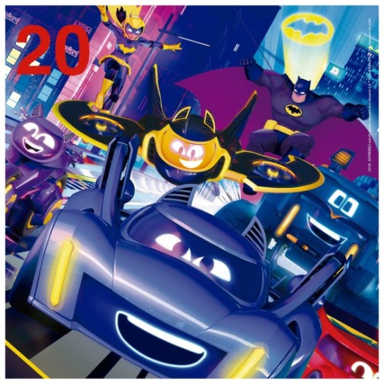  Batwheels progressivos 12 + 16 + 20 + 25
