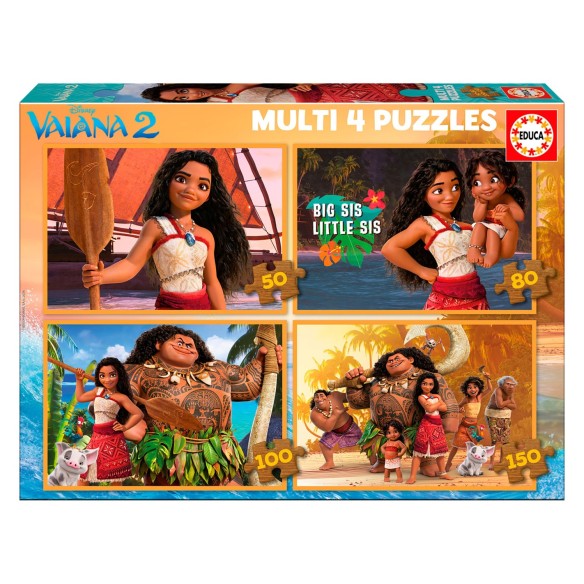 Multi 4 Vaiana 2 50+80+100+150