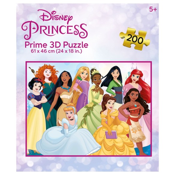  200 Disney Princess 3D Puzzle Lenticular