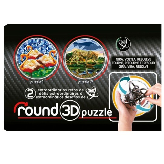  Rodada 3D Puzzle Elizabeth Sutton