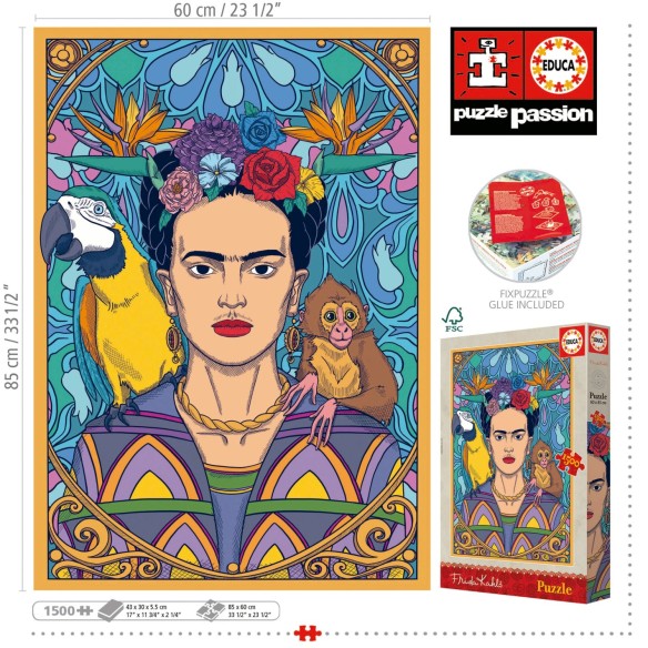  1500 Frida Kahlo