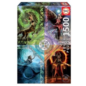 1500 Elemental Magic Star Chart, Anne Stokes