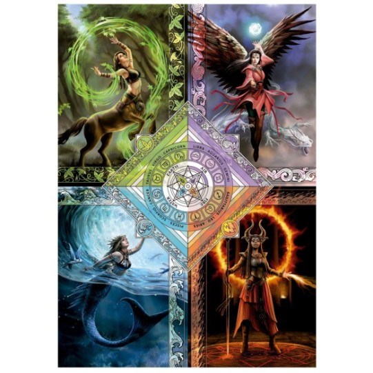 1500 Elemental Magic Star Chart