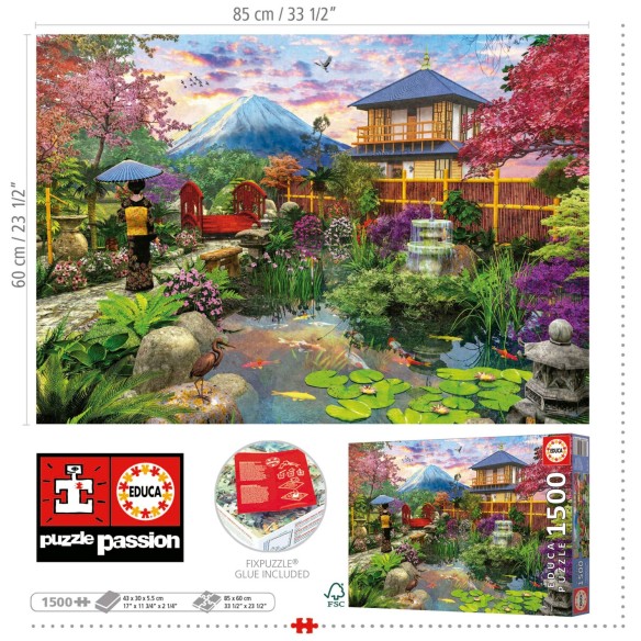  1500 jardim japonês