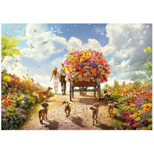 1000 Chariot de Fleurs