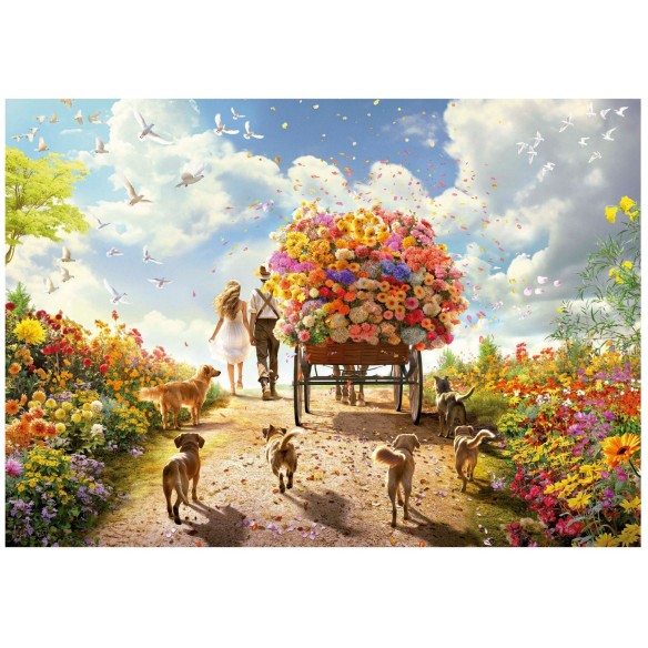 1000 Chariot de Fleurs