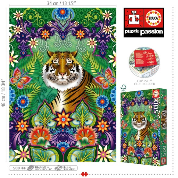  500 tigre de bengala