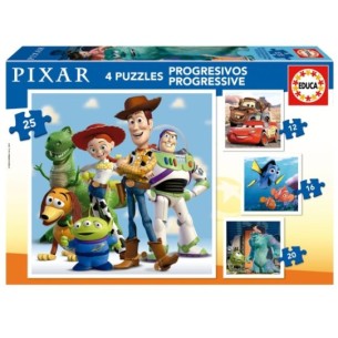 Progressius Disney Pixar 12+16+20+25