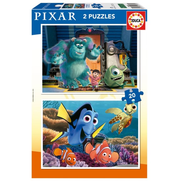 2x20 Disney Pixar (Finding Nemo + Monsters Inc.)