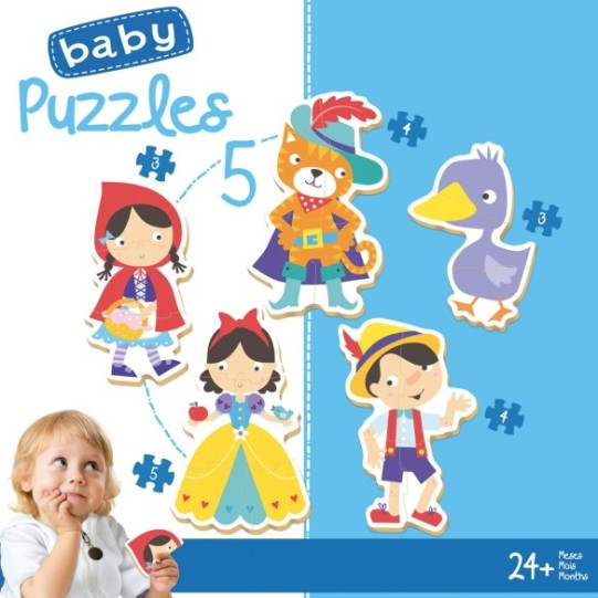  Puzzles do bebê uma vez