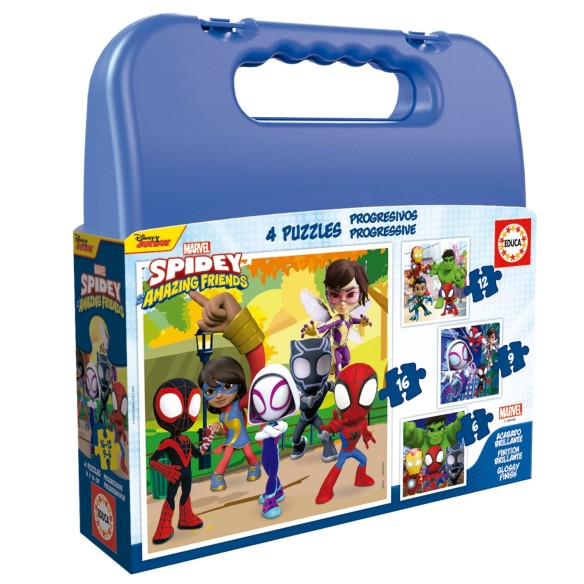 Maleta Progressius Spidey & His Amazing Friends 6+9+12+16