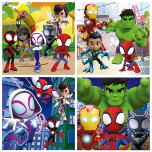 Maleta Progressius Spidey & His Amazing Friends 6+9+12+16 2