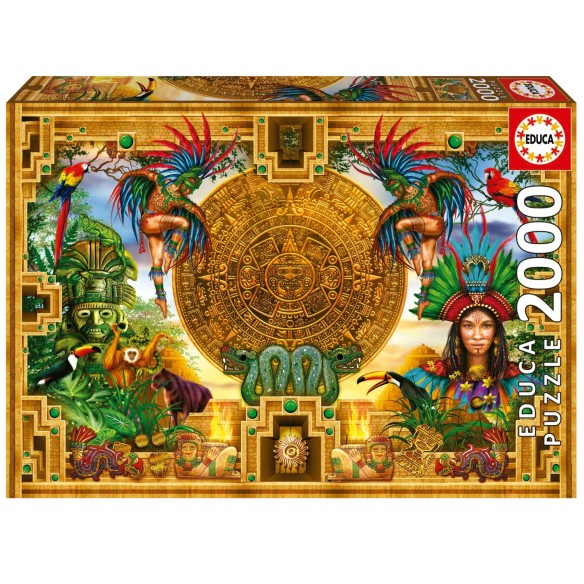 2000 Aztec Mayan Montage