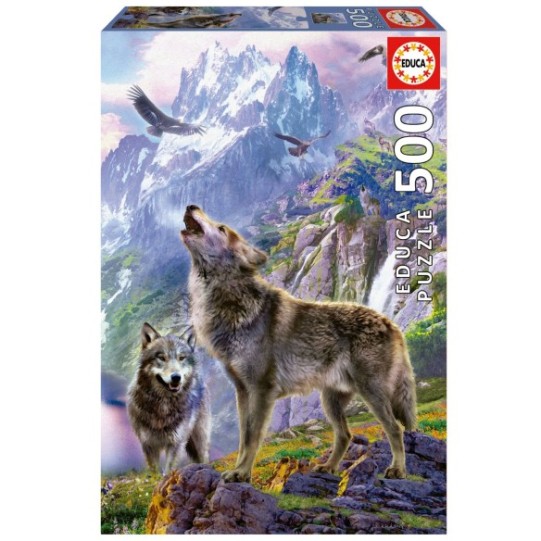 500 Wolves In The Rocks