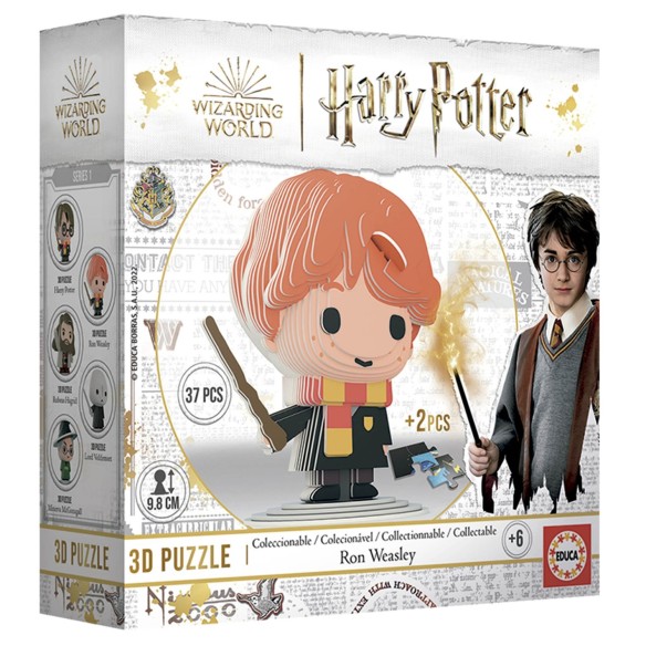  Quebra-cabeça Figura 3D Ron Weasley