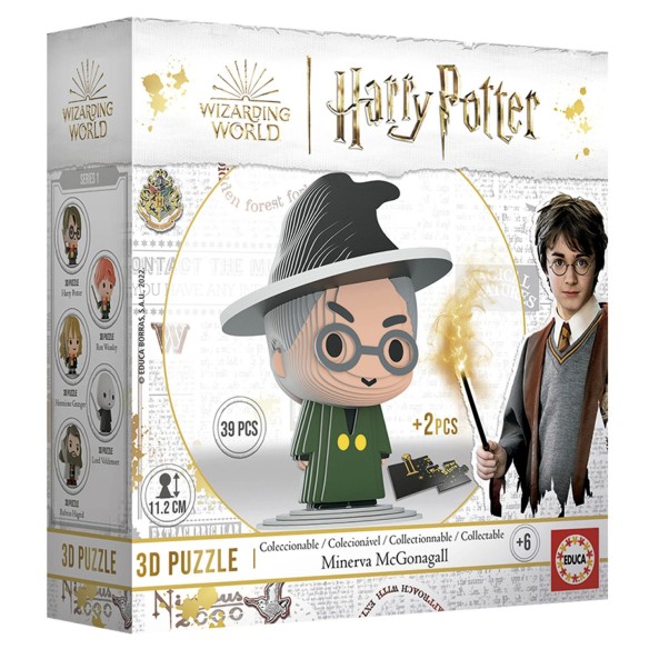  Quebra-cabeça Figura 3D Minerva McGonagall
