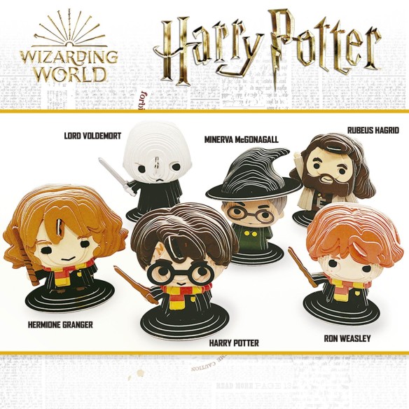 Display Puzzles Mini-Figure 3D Harry Potter